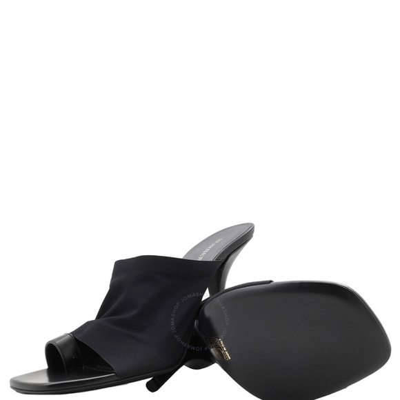 BURBERRY 
Tallia Ladies Stretch Toe-ring Mule Sandals, Brand Size 39.5 - Picture 5 of 5
